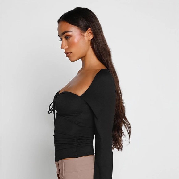 TIGER MIST BLACK LONG SLEEVE NWT - Picture 2 of 5